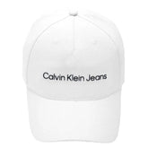 BONE CK MAS ABA CURVA 5 GOMOS SARJA LOGO BRANCO